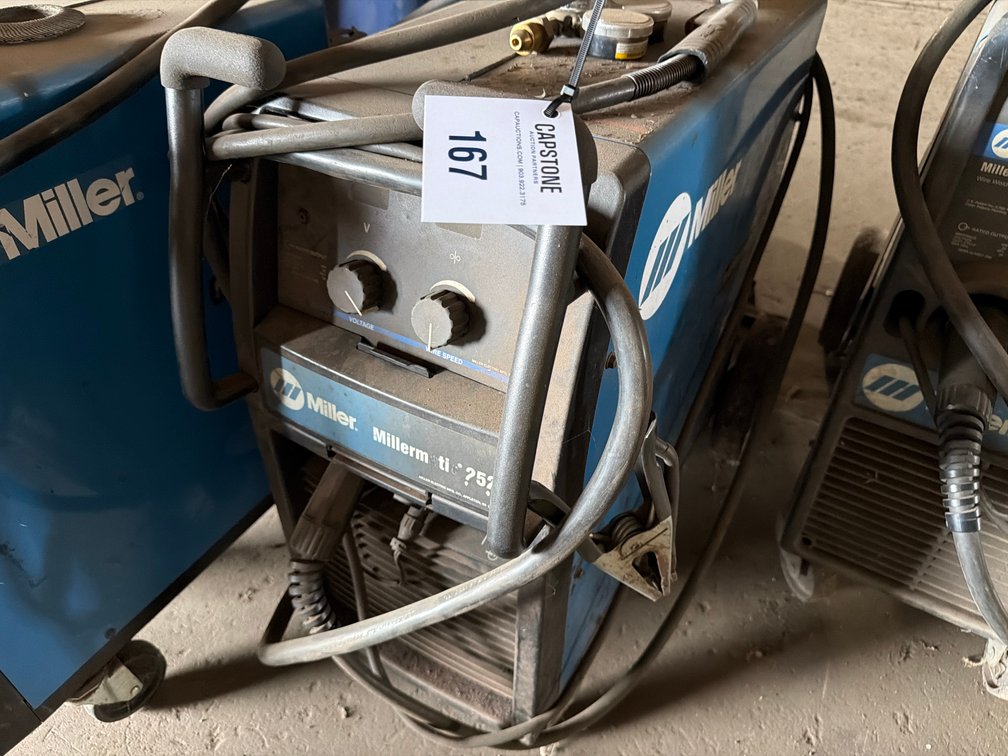 Miller Millermatic 252 Wire MIG Welder with Leads