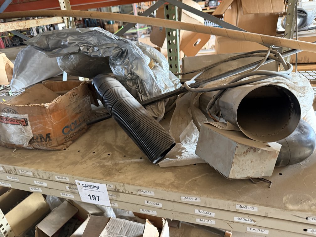 Industrial Hardware Motor and Shelving Utility Components Mixed Lot