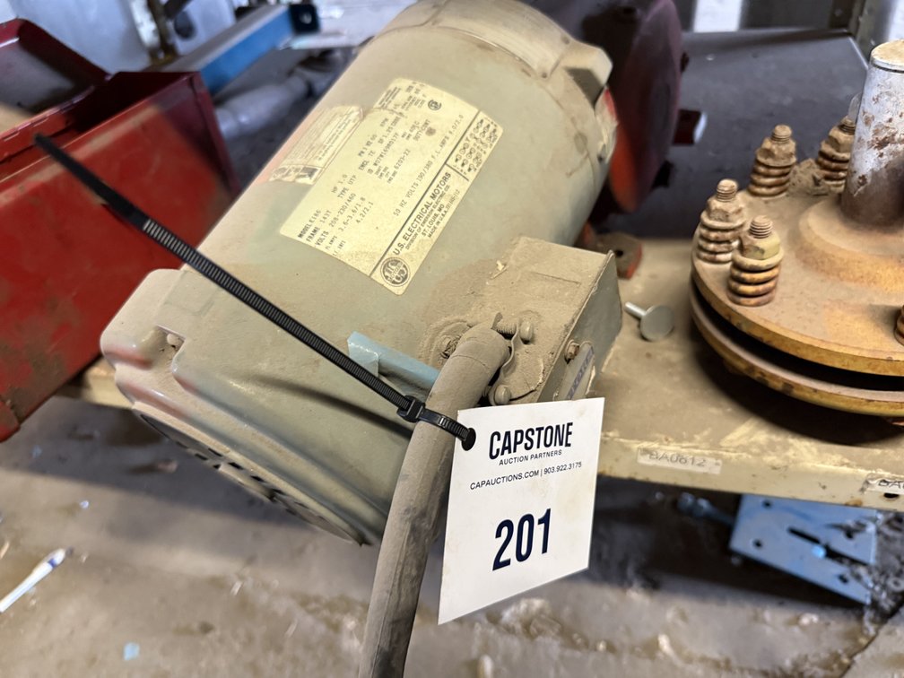 US Electrical Motors 1 HP Syncrogear Gearmotor Assembly Model E186