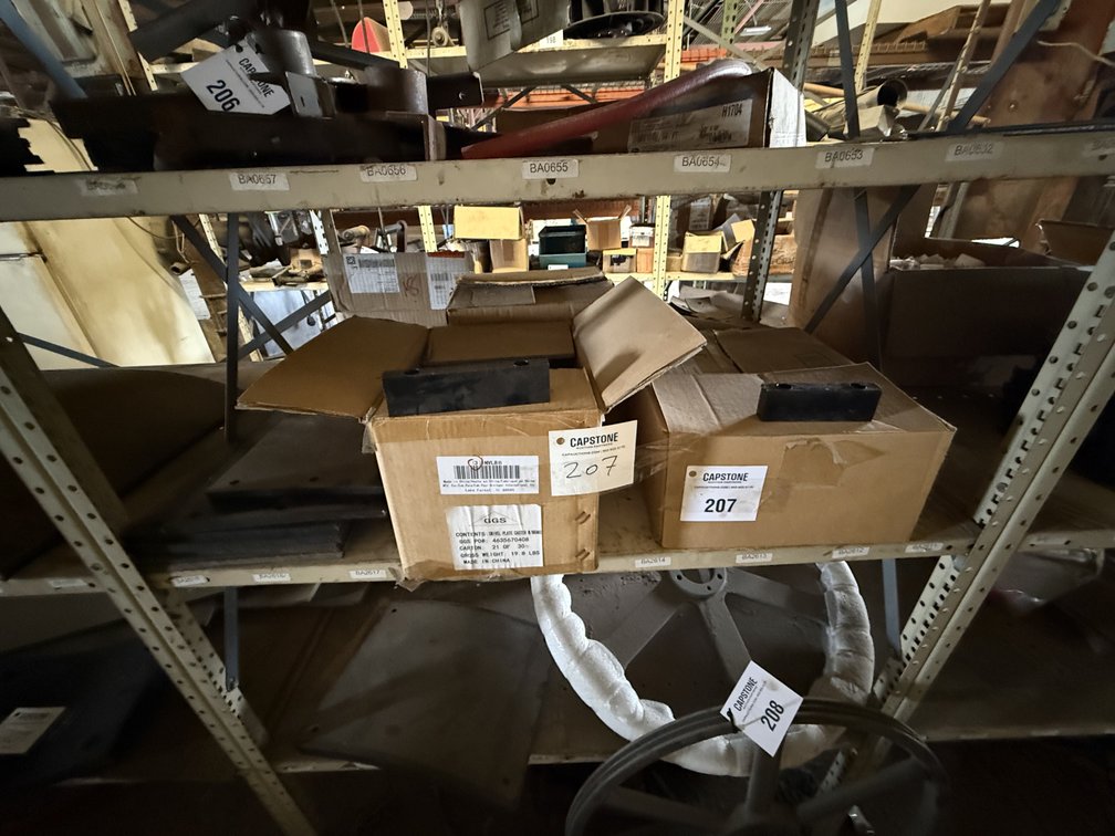 Grainger International Swivel Plate Casters with Brake Boxed Hardware Lot