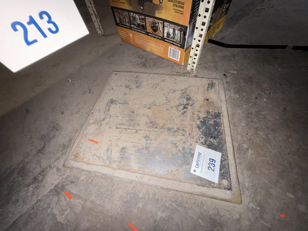 Heavy Duty Steel In Ground Floor Safe Storage Hatch