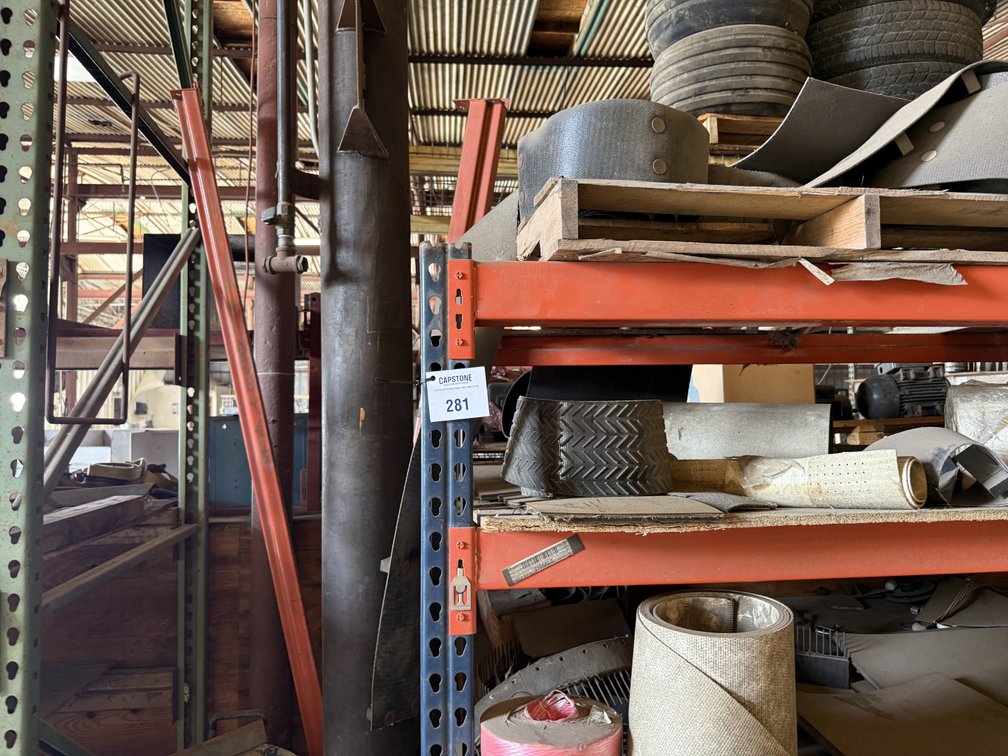 Heavy Duty Warehouse Pallet Racking & Contents