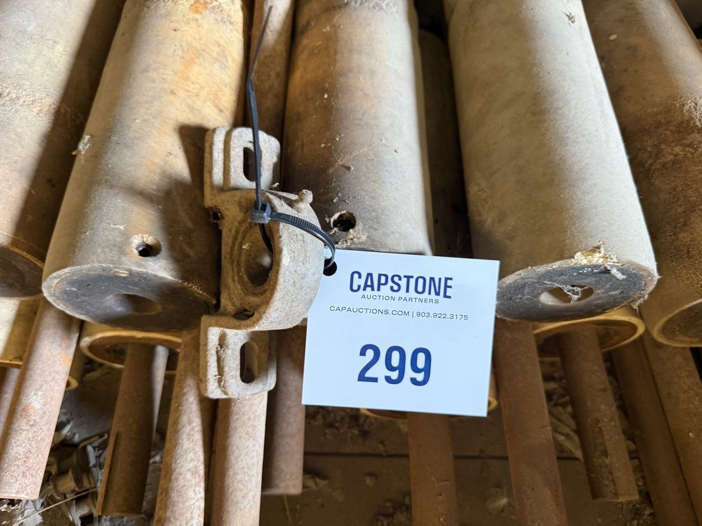 Crate of Agricultural Conveyor Rollers and Elevator Buckets