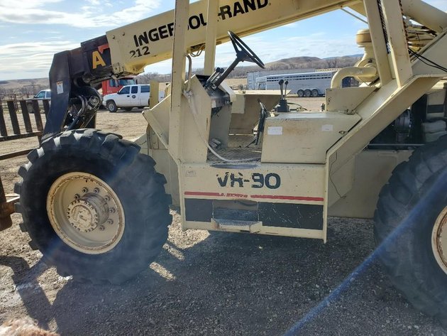 Image for Telehandler 40' Ingersoll Rand VR90 This item has been postponed to a later auction.  Sorry for any inconvenience this may cause – please do check upcoming auctions.  Thank you
