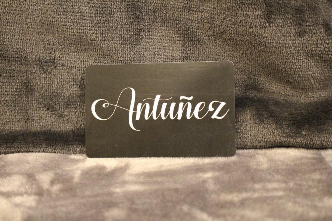Antuñez Gift Card - Thank you Antuñez!