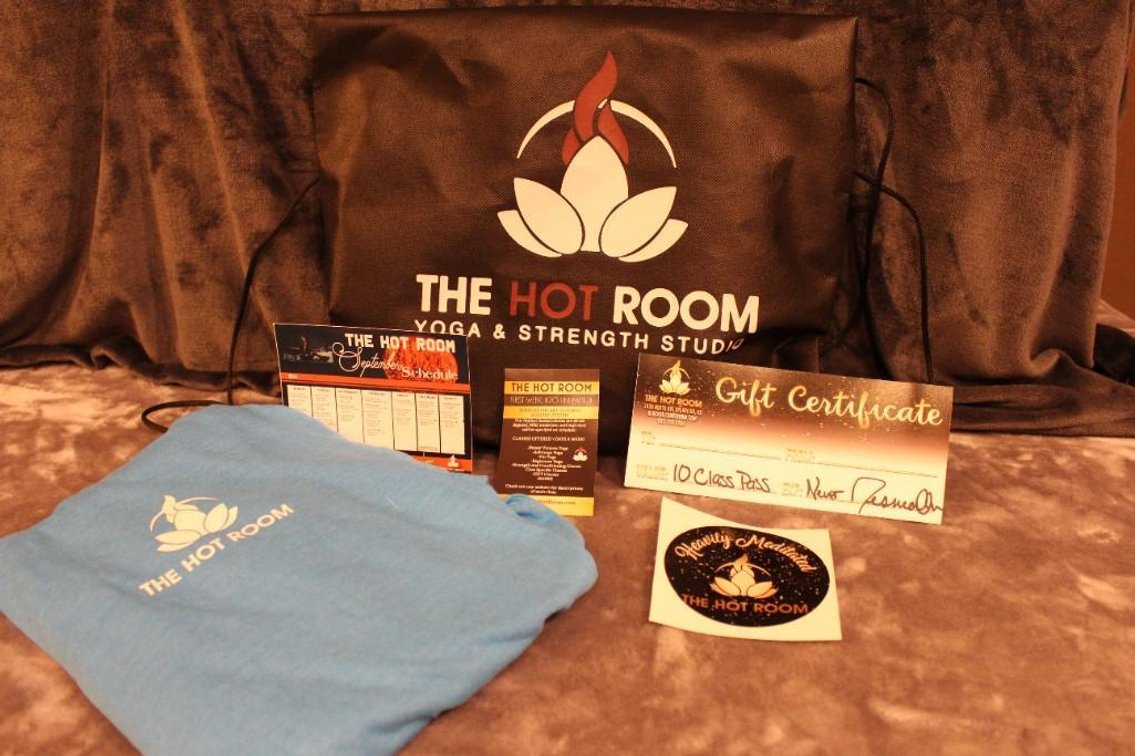 Class Pass & Swag - Thank you The Hot Room Yoga & Strength Studio
