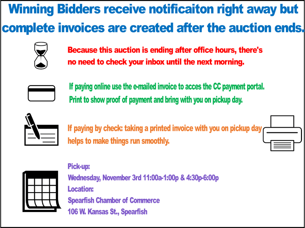 Pick-up Information