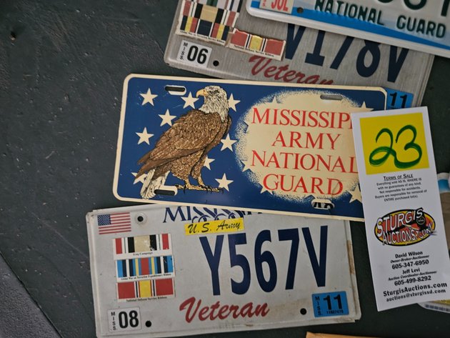 Image for Veteran, License Plates