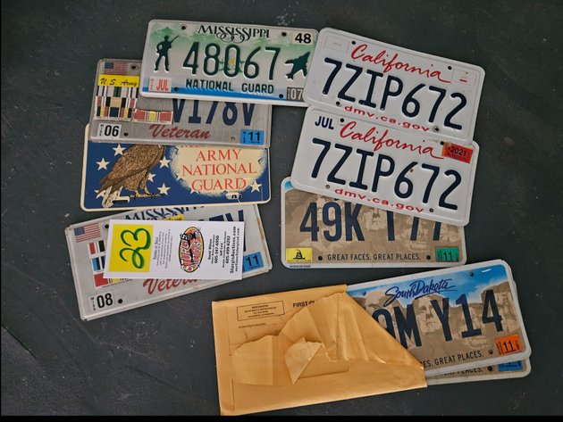 Image for Veteran, License Plates