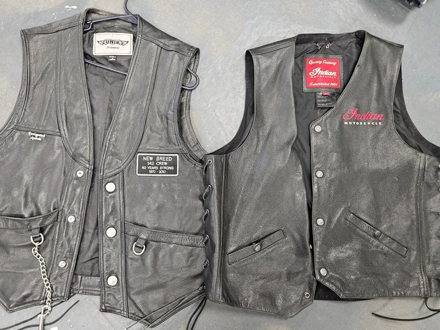 Image for Leather Vests w/Patches