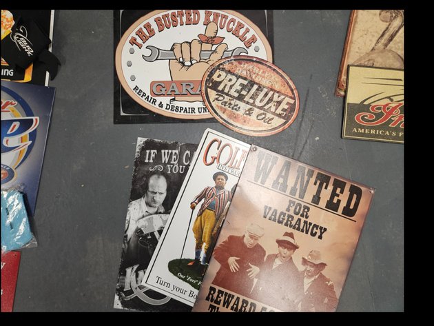 Image for Vintage Look metal signs