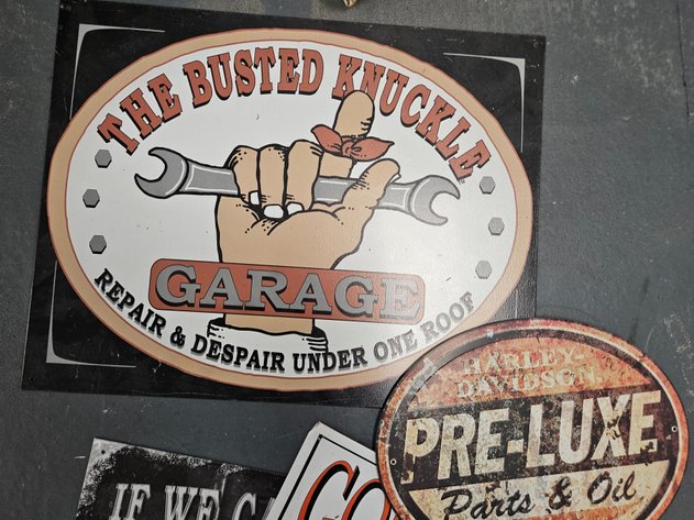 Image for Vintage Look metal signs