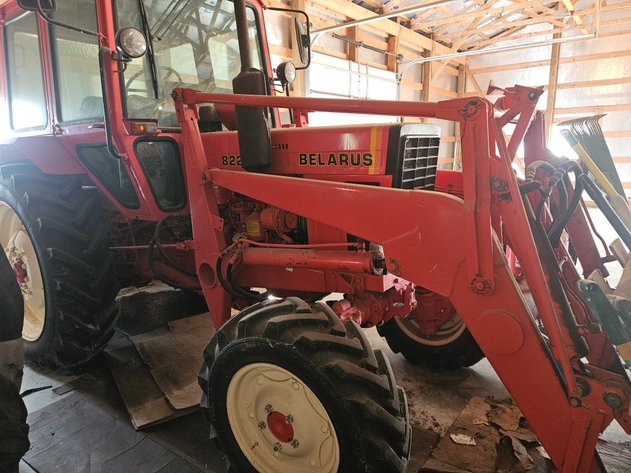 Image for Belarus 822 4WD Diesel Tractor with Front Loader & Enclosed Cab
