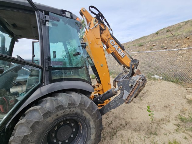 Image for '22 Case 580 Super N WT (Wide Track) 4x4 Backhoe Loader