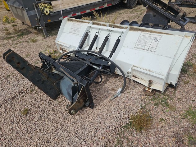 Image for Blizzard 810SS Hydraulic Expandable Snowplow – Skid Steer Mount