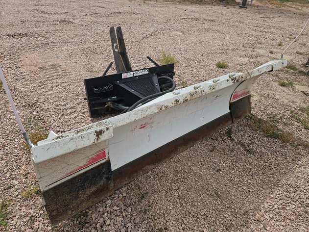 Image for Blizzard 810SS Hydraulic Expandable Snowplow – Skid Steer Mount