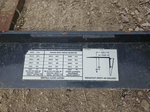 Image for Bobcat Heavy Duty Skid Steer Pallet Fork Attachment (4,000 lb Capacity)