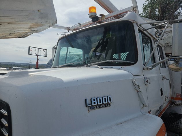 Image for Ford L8000 Tandem-Axle Crew Cab Utility Boom Truck
