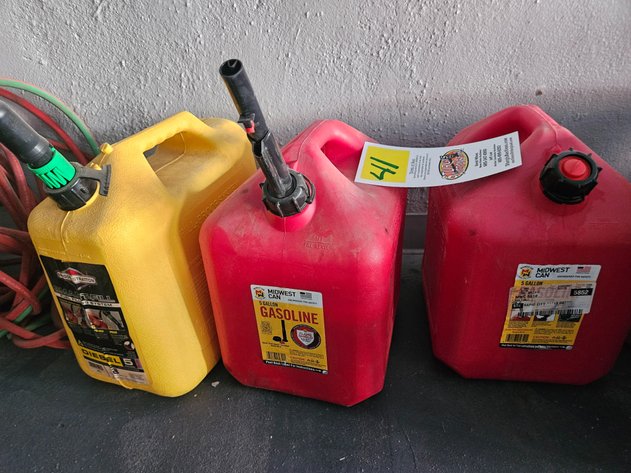 Image for 3 Gas Cans