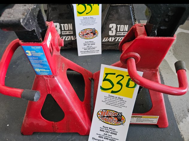 Image for 3TON Red Jack Stands