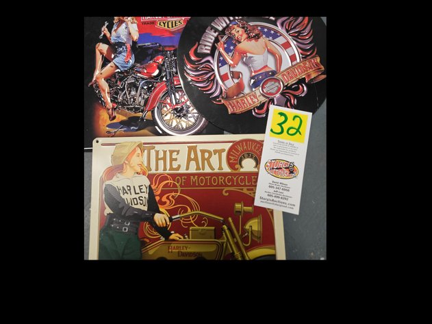 Image for Motorcycle Themed  Signs
