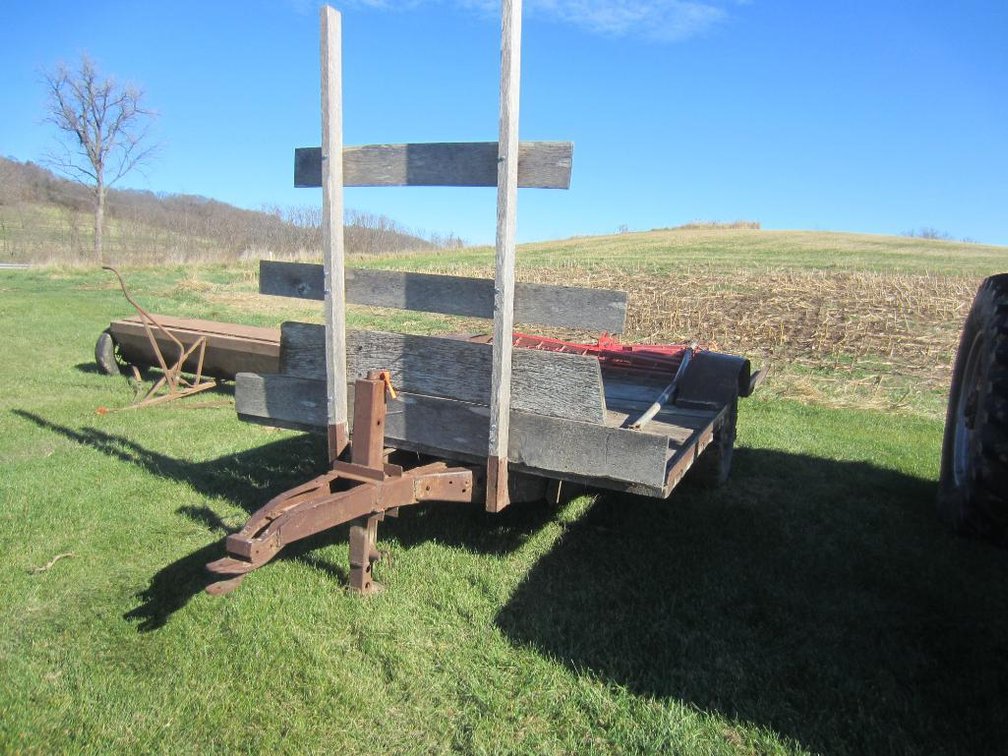 Homemade Trailer, NO TITLE for Parts Only