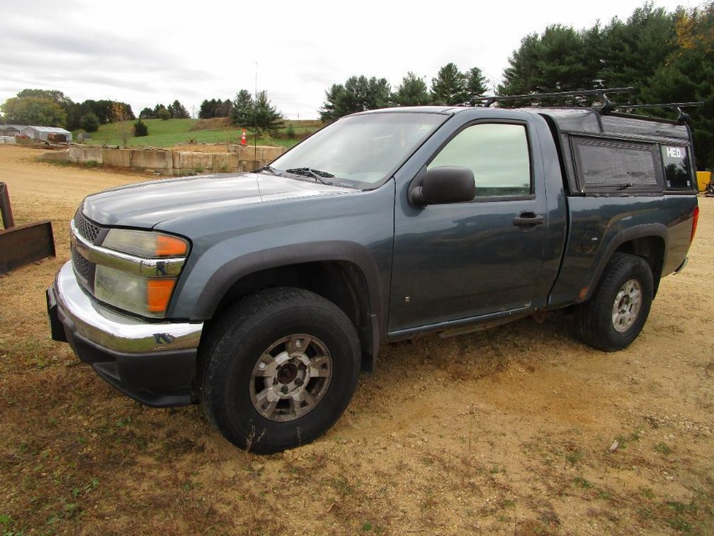 2007 Chevrolet Colorado Pickup 2.9L VIN: 1GCDT149678240091 (HAS WI TITLE)