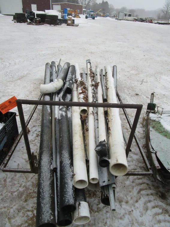Cart with PVC Pipe