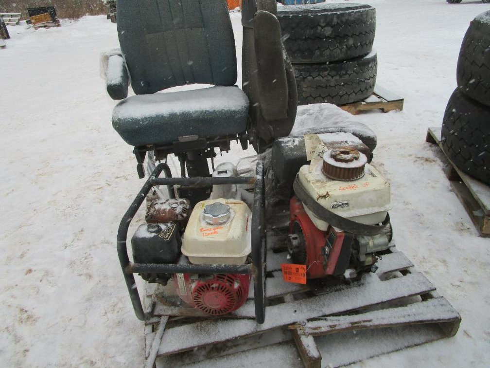 (2) Honda Motors and (2) Truck Seats
