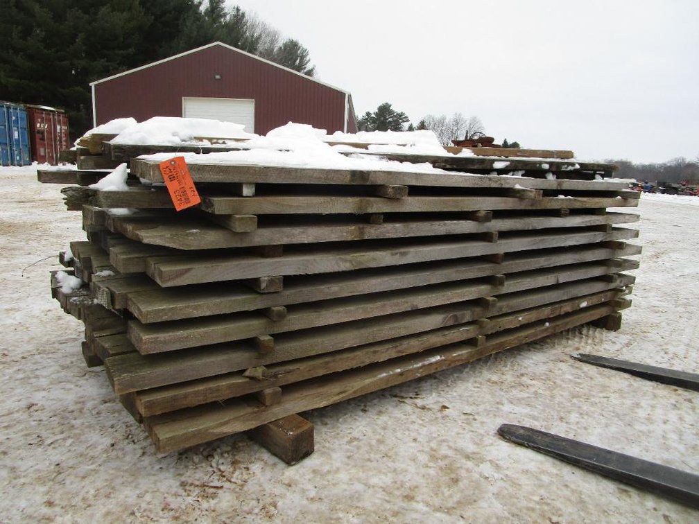 Rough Cut Pine Boards