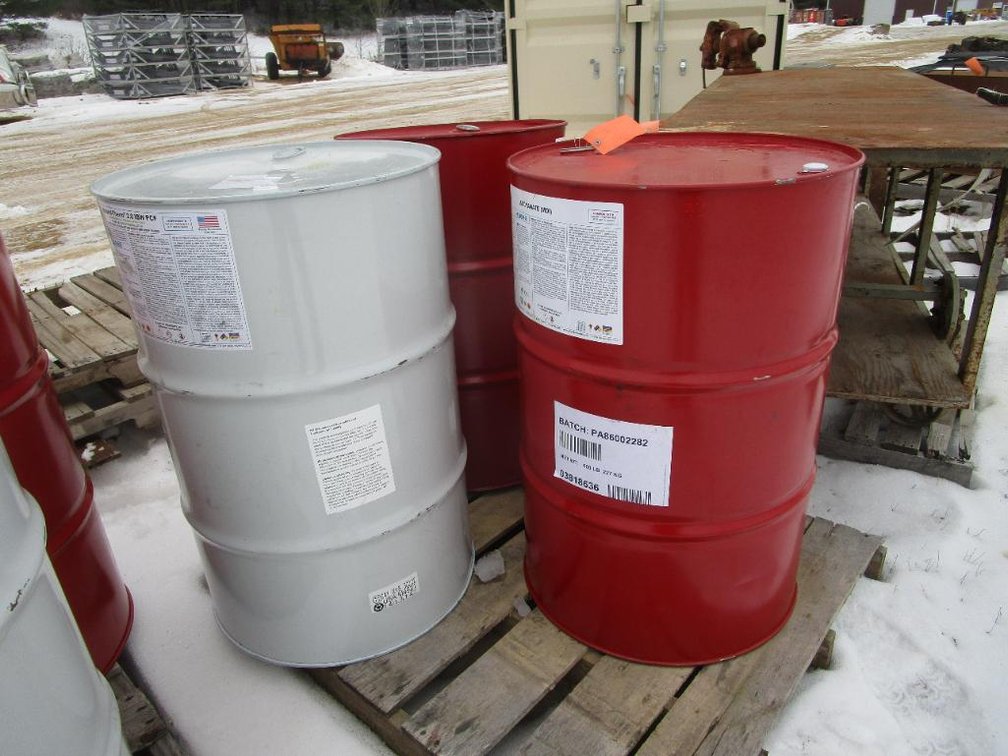(3) 55 Gallon Drums