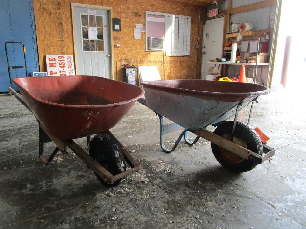 (2) Wheel Barrows