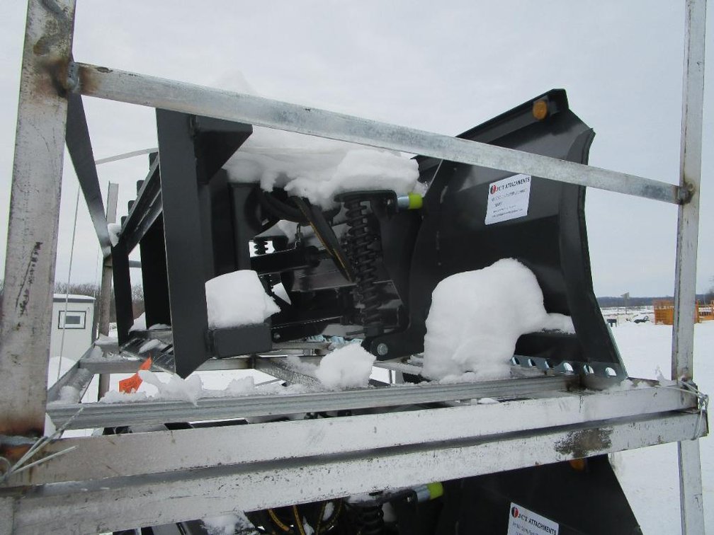 Skid Steer Plow Blade Attachment