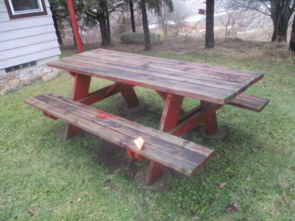 Wooden Picnic Table