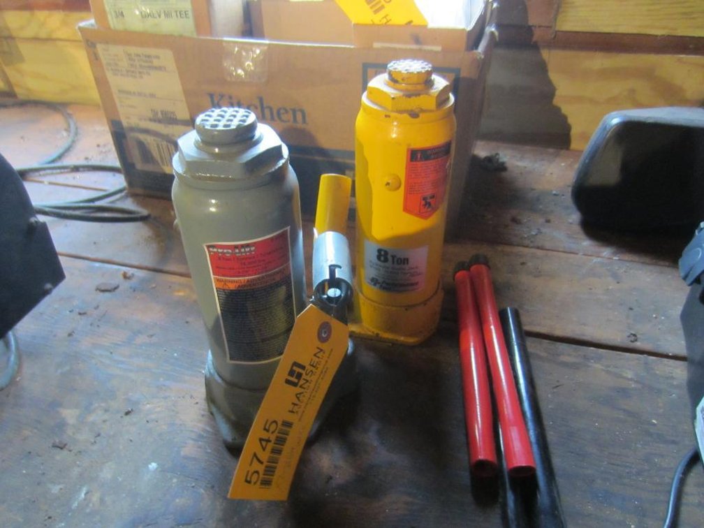 (2) Bottle Jacks