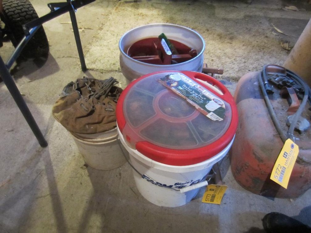 5 Gallon Buckets and Contents
