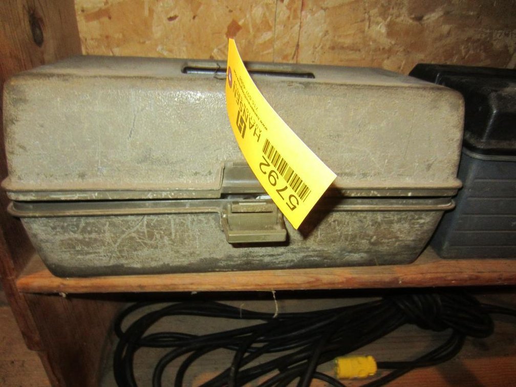 Tackle Box with Faucet Parts