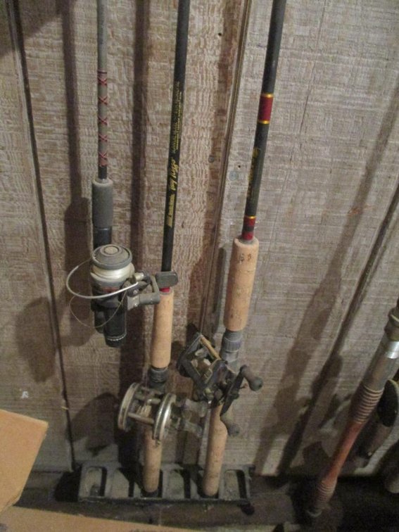 Fishing Poles and Holders