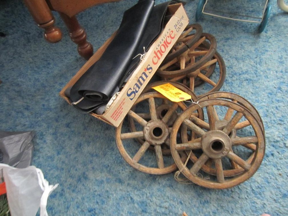 Assorted Vintage Stroller Parts