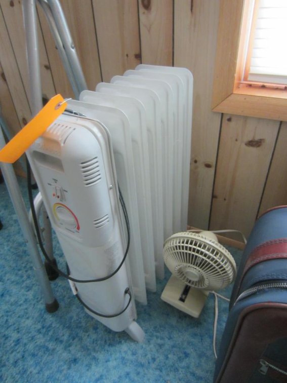 Space Heater and Oscillating Fan