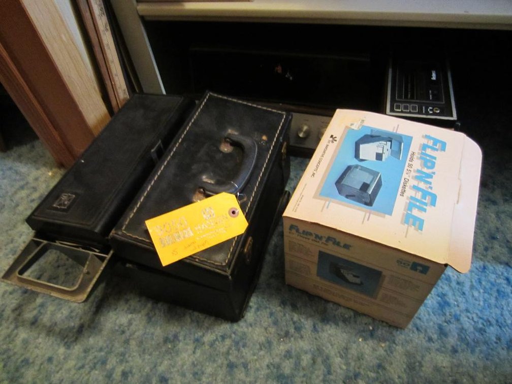 Stereo Record Player and 8 Track Player