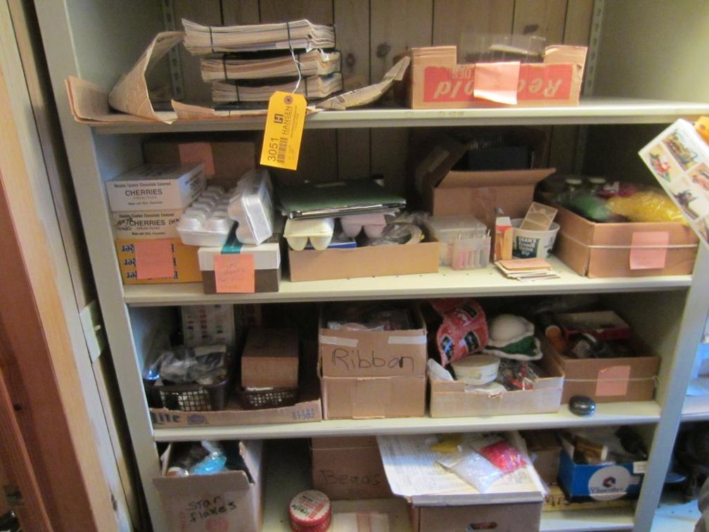 Large Lot of Various Crafting Supplies