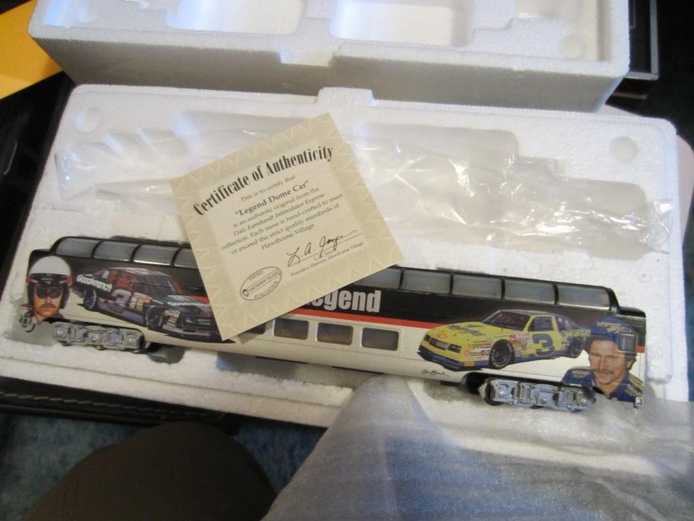 Hawthorne Village Dale Earnhardt Model Train Car, HO Scale