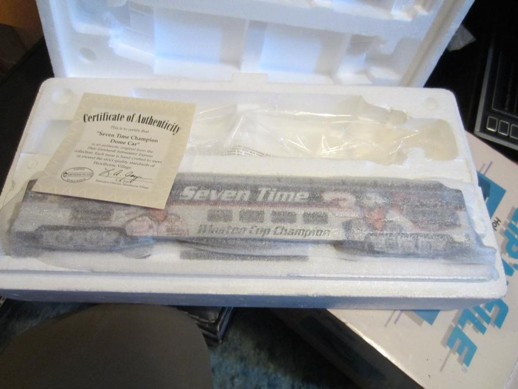 Hawthorne Village Dale Earnhardt Model Train Car, HO Scale