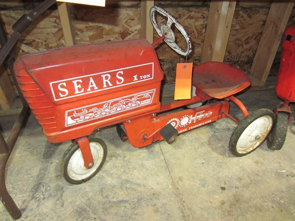 Sears 1 Ton Chain Drive Transmission Pedal Tractor