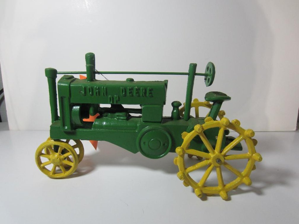 John Deere OP Cast Iron Tractor
