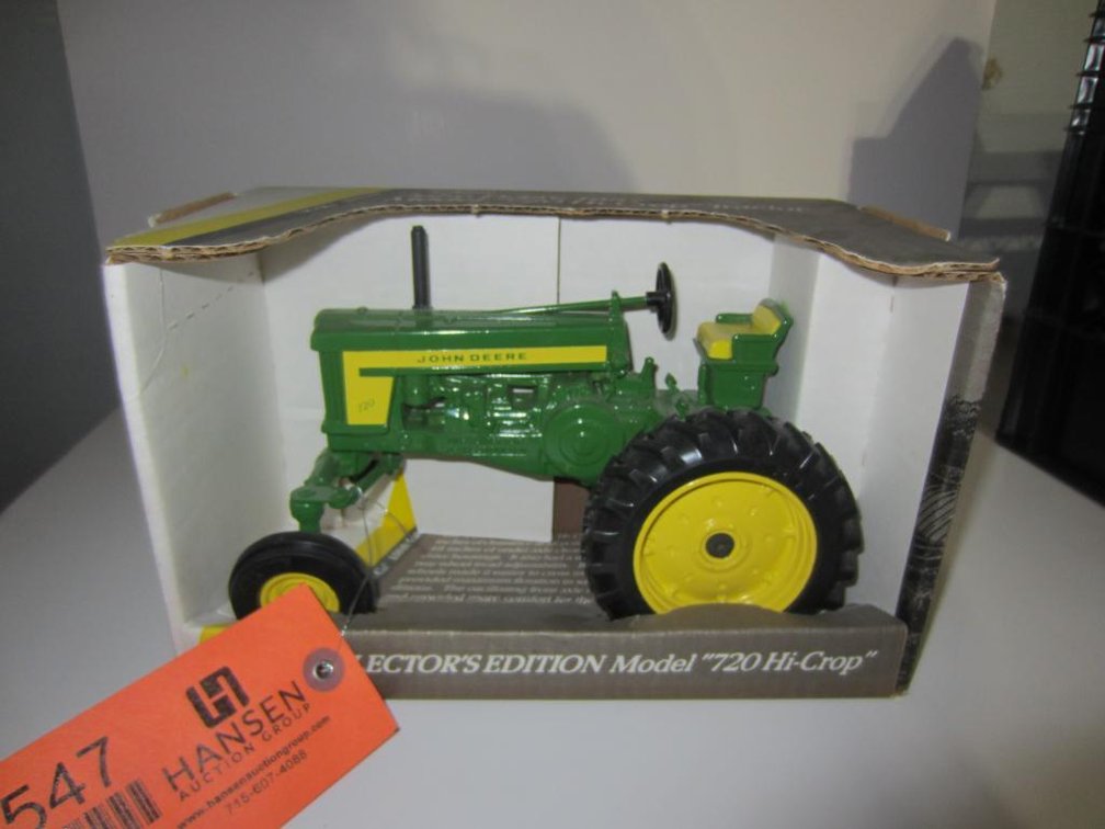 John Deere 1957 720 Hi-Crop Ertl Collectors Edition Tractor
