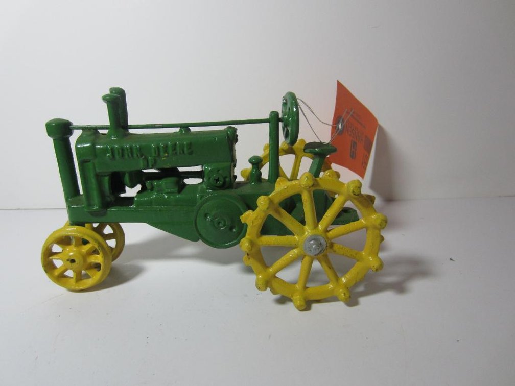 John Deere Cast Iron OP Tractor