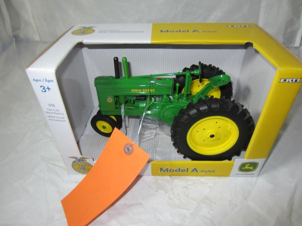 John Deere A Styled FFA Ertl Tractor