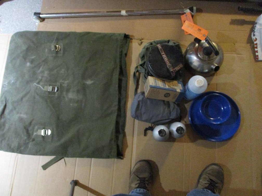 Collection of Camping Supplies